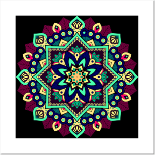 Decorative Mandala Posters and Art